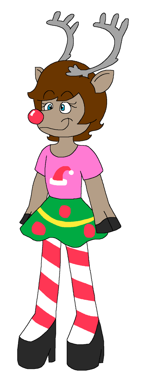 Rudolph the Anthro Femboy by undqfty on DeviantArt