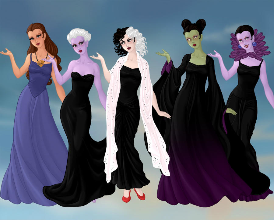 Disney Female Villains by esmeraldabelle13 on DeviantArt
