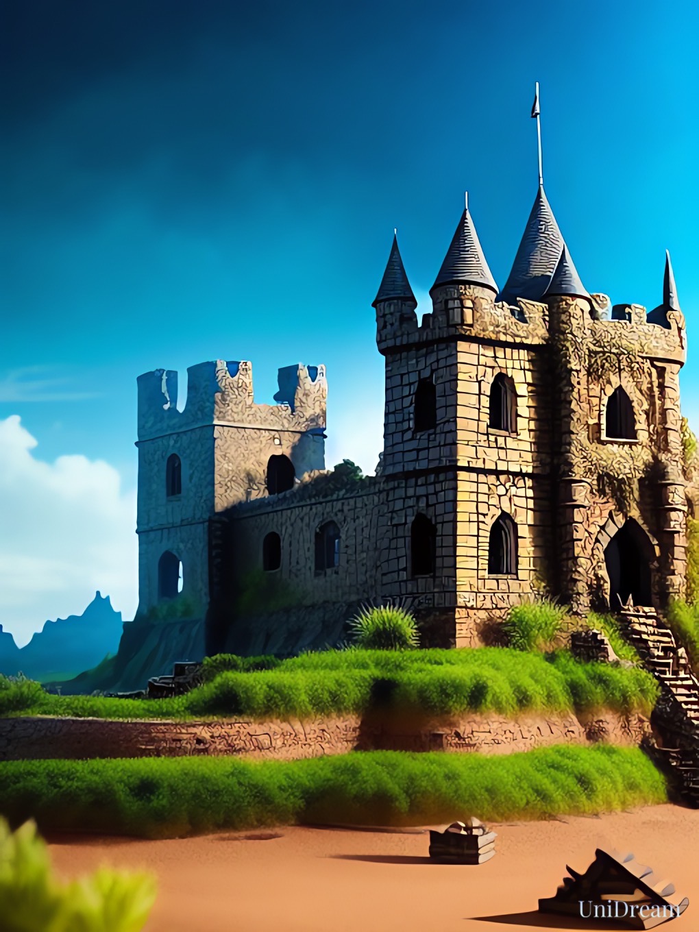 The fallen castle by miawork on DeviantArt