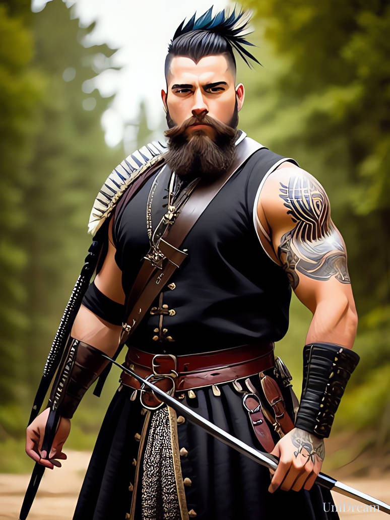Male archer by miawork on DeviantArt