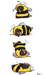 Floppy Bee by puresuke