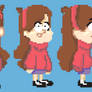 Mabel - Gravity Falls Pixel Art