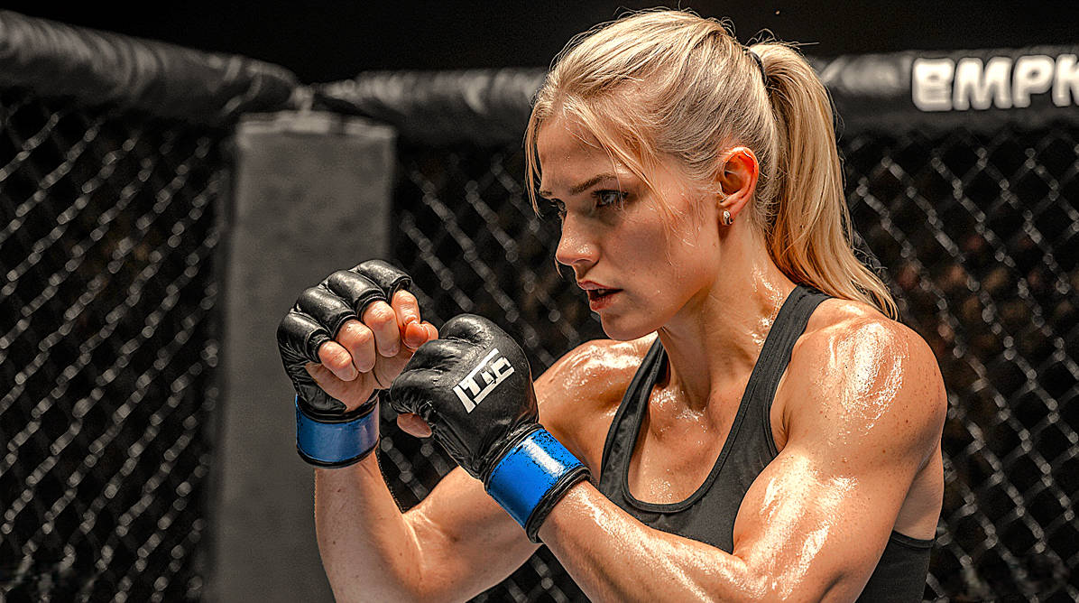 perfect Muscular female mma fighter in a fight4545 by erikjan on DeviantArt