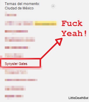 Synyster Gates in Twitter