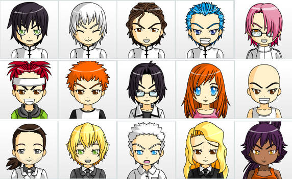 Bleach anime face maker