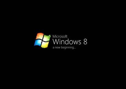 Windows 8 BLACK Wallpaper