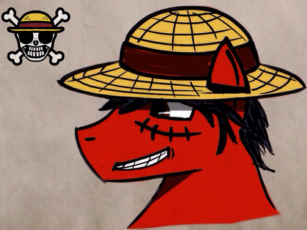 monkey d. luffy- straw hat captain by nectp on... Straw Hat Luffy by MyLittleNinja on DeviantArt