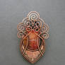 pendant with agate