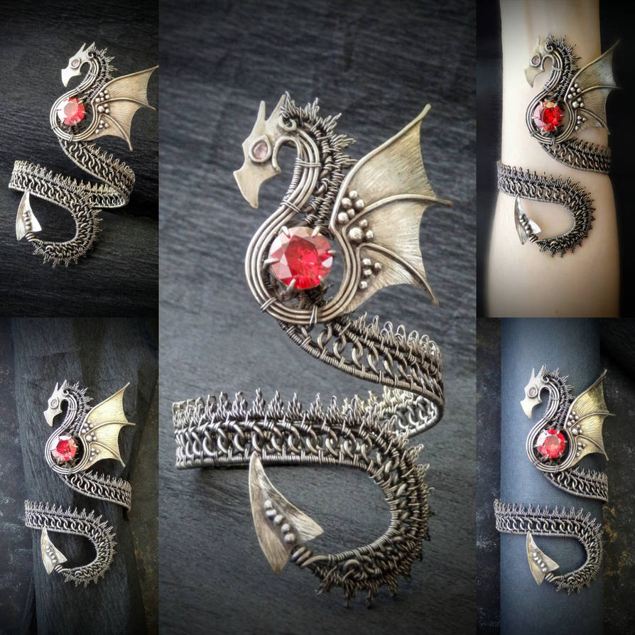 Iv83 Bracelet dragon by nastya-iv83 on DeviantArt