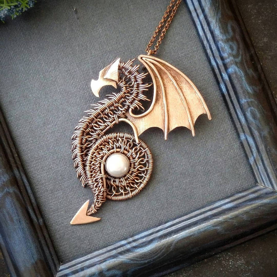 Iv83 Dragon pendant by nastya-iv83 on DeviantArt