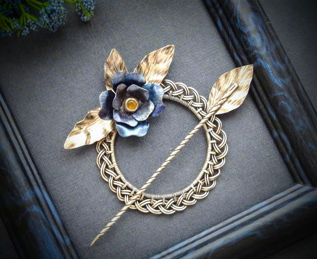 Iv83 Flower brooch by nastya-iv83 on DeviantArt