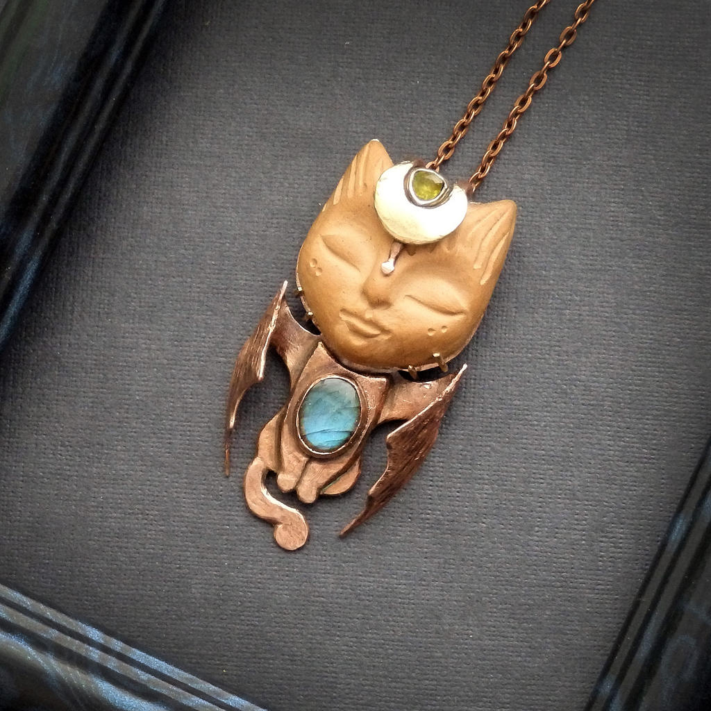 Iv83 Bastet pendant by nastya-iv83 on DeviantArt