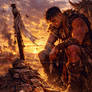 A Farewell Beneath the Burning Sky