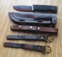 Steampunk sheat for Fallkniven F1