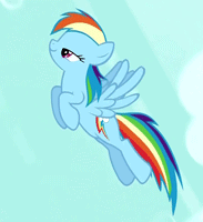 Rainbow Dash fly8