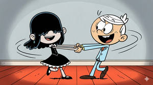 Lincoln x Lucy twirl