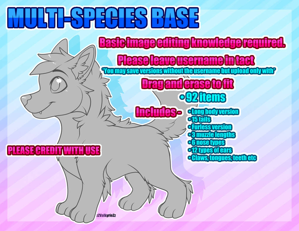 Multiple Species Base by zZValkyrie-Zz on DeviantArt