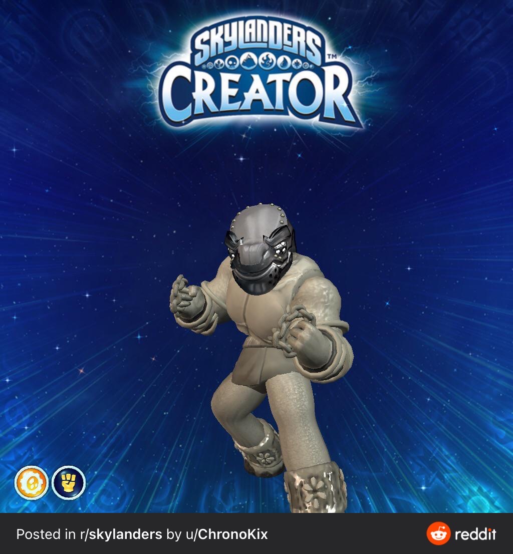 Chad Meme Guy in Skylanders Imaginators by ChronoKix on DeviantArt