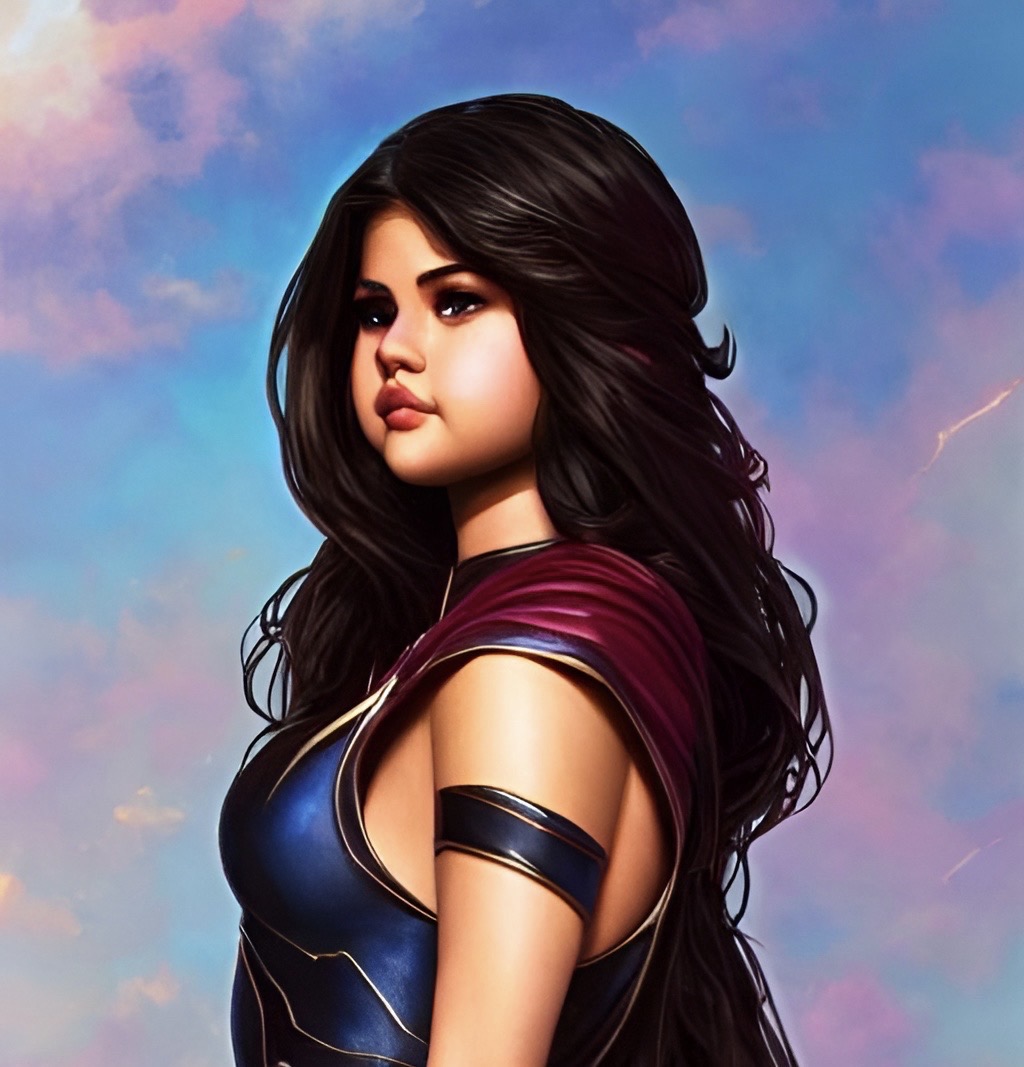 Selena Gomez as Donna Troy by ChronoKix on DeviantArt
