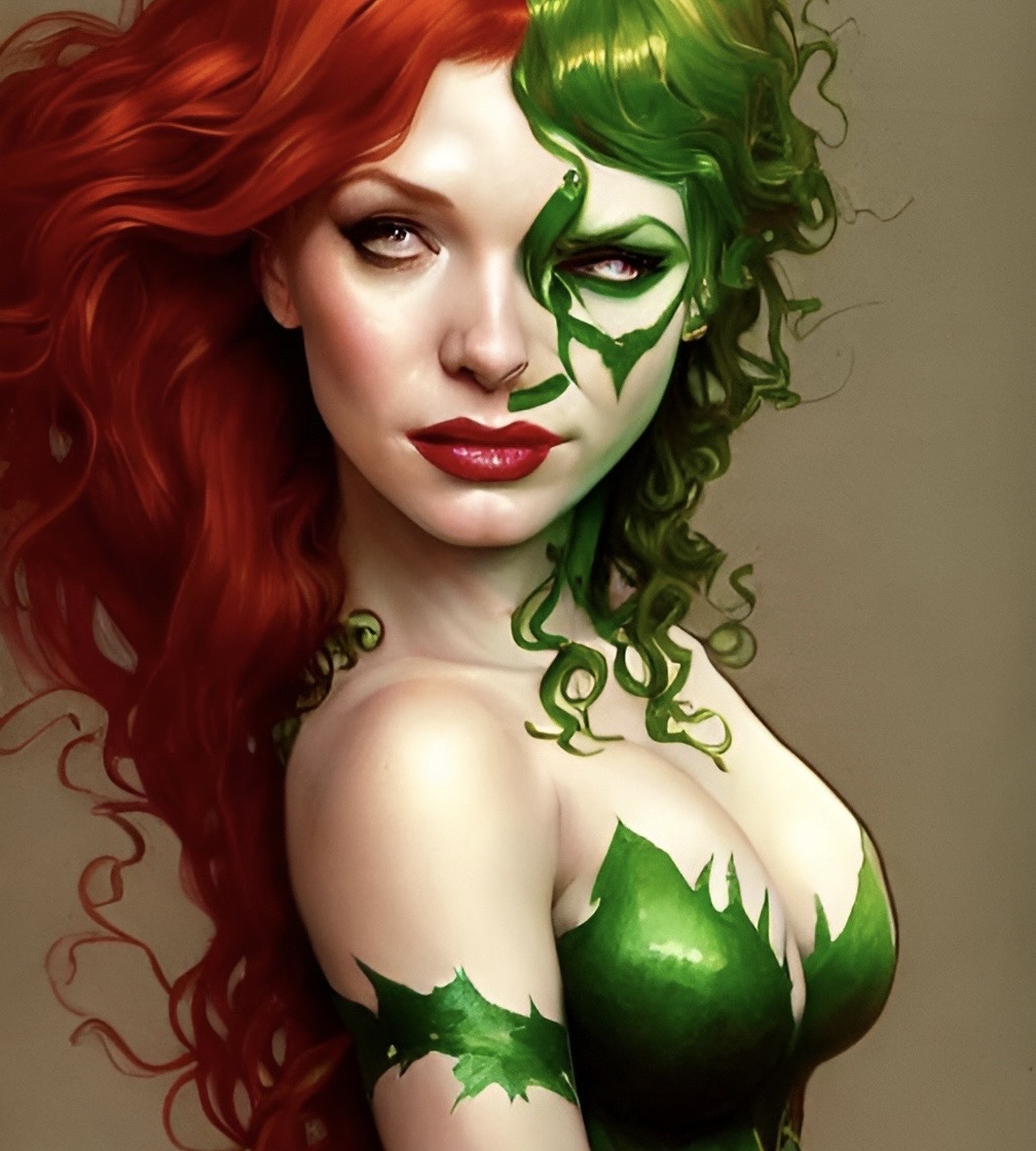 Christina Hendricks As Poison Ivy 2 By ChronoKix On DeviantArt christina-hendricks-as-poison-ivy-2-by-chronokix-on-deviantart