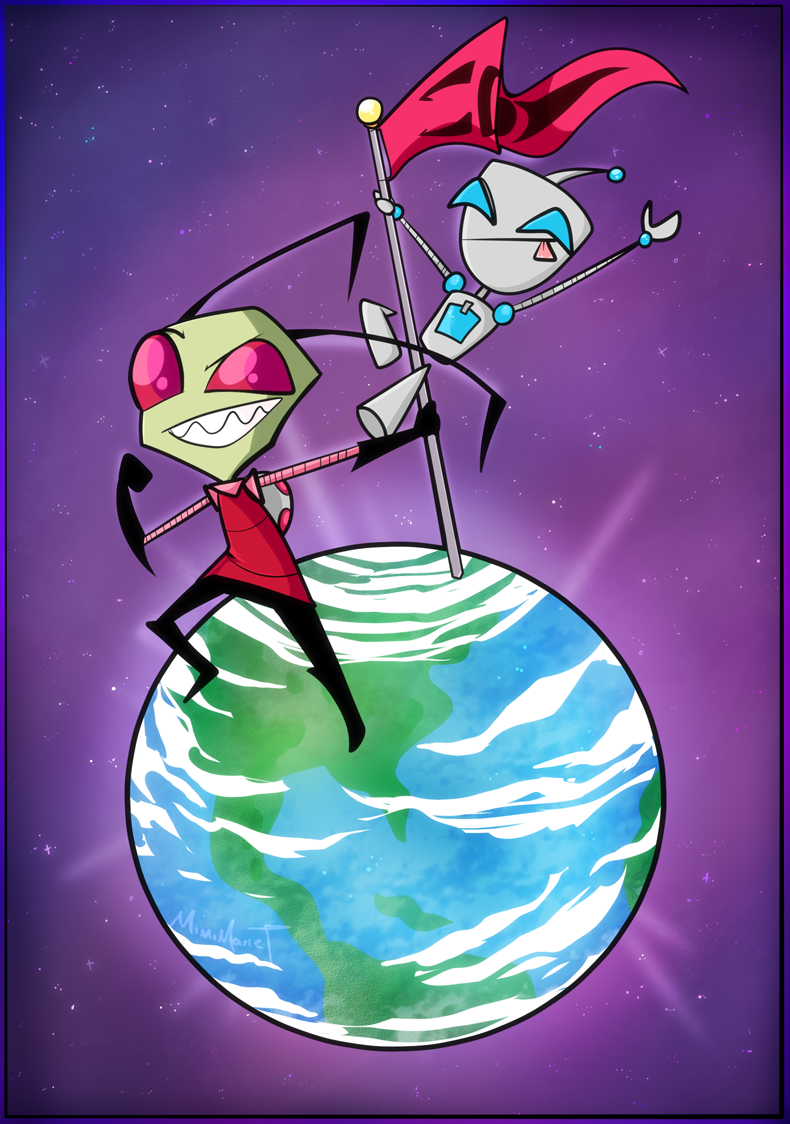 Invader Zim by MimiMarieT on DeviantArt