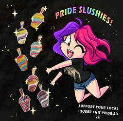 SLUSHIE PRIDE PINS