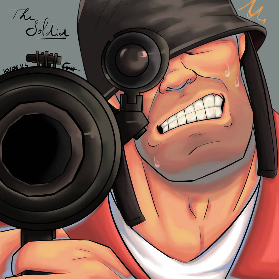Soder Tf2 Soldier Tf2 by FantasioXeno on DeviantArt