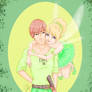 Tinkerbell and Peter Pan