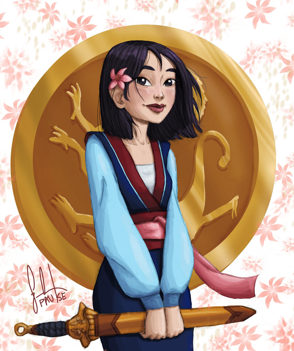 Mulan Rbti 1: Mulan by LapizEnElCerebro on DeviantArt