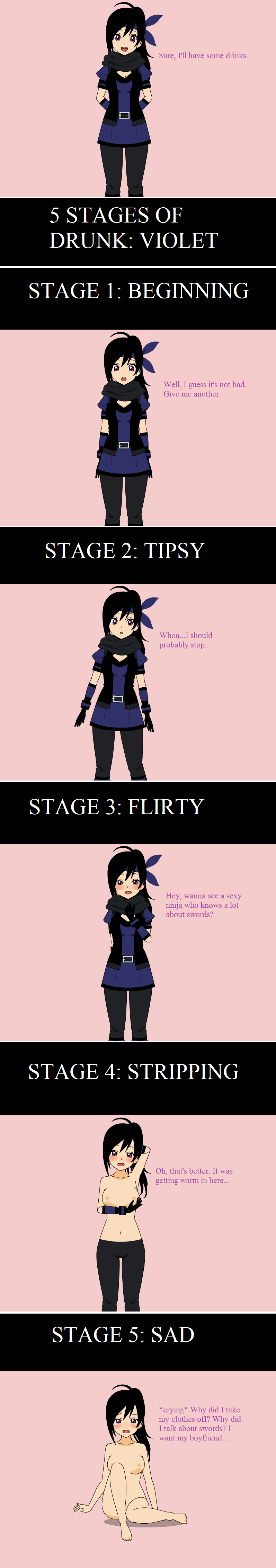5 Stages of Dunk: Violet by zephros542 on DeviantArt