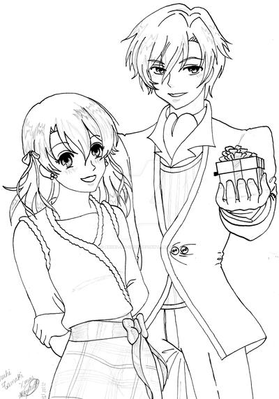 HARUHI AND TAMAKI