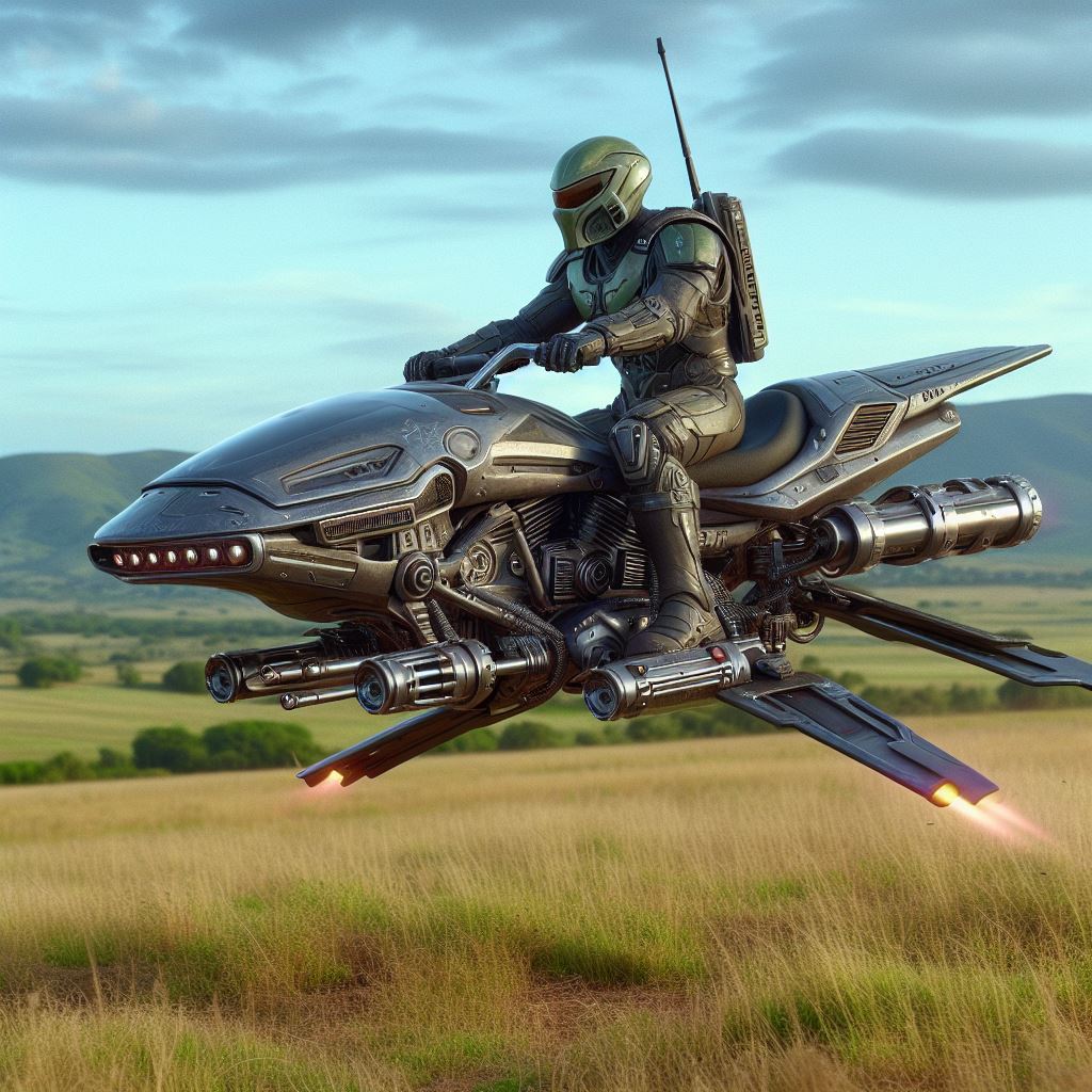 Alien Speeder Bike by mnjedi on DeviantArt