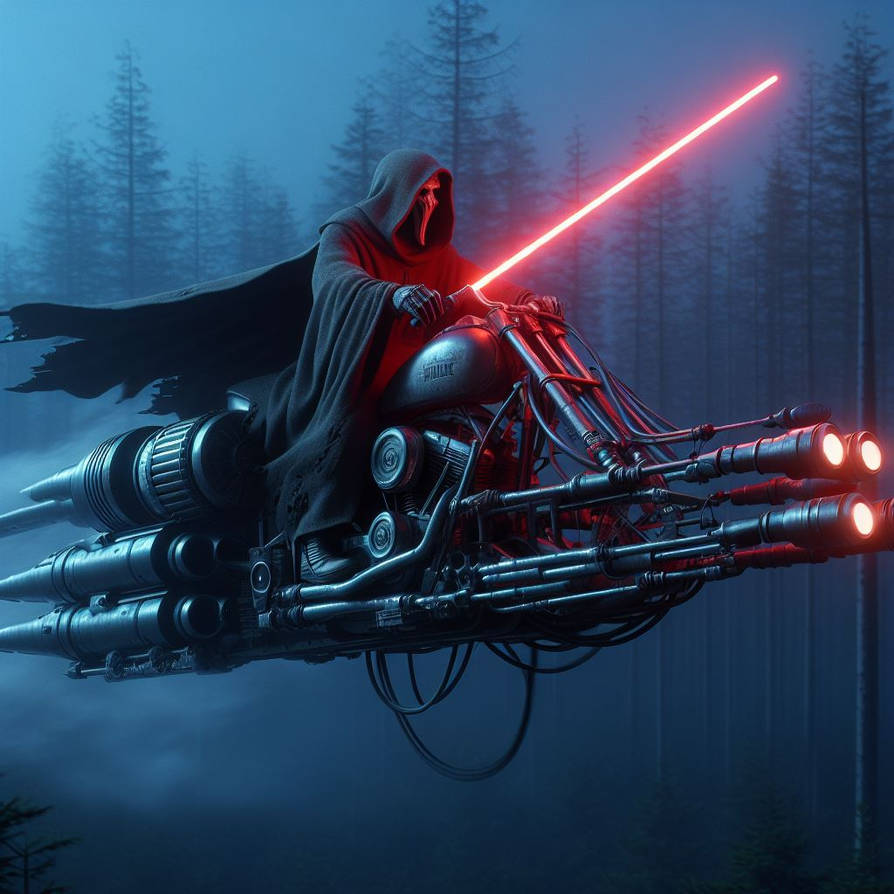 Sith Motorcycle Sith Speeder Bike 4 by mnjedi on DeviantArt