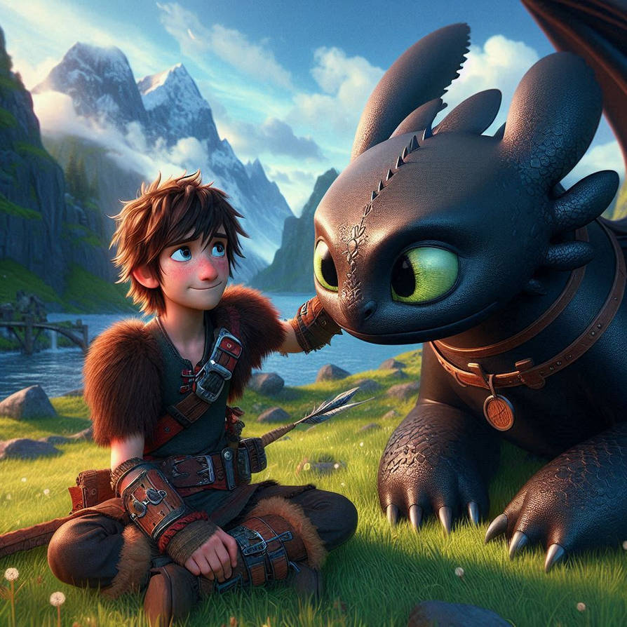 Hiccup Riding Toothless Minecraft Hiccup and Toothless 2 by mnjedi on DeviantArt