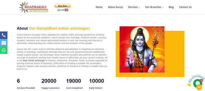 Expert Astrologer in Sydney Bhadrakali Astrologer