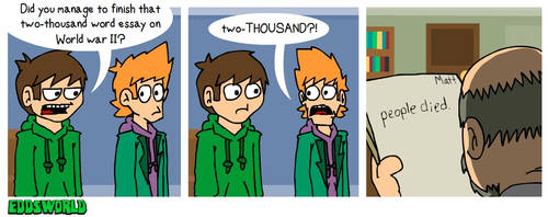 EWCOMICS89 - Essay by eddsworld