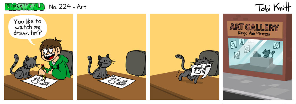 EWCOMIC No. 224 - Art by eddsworld