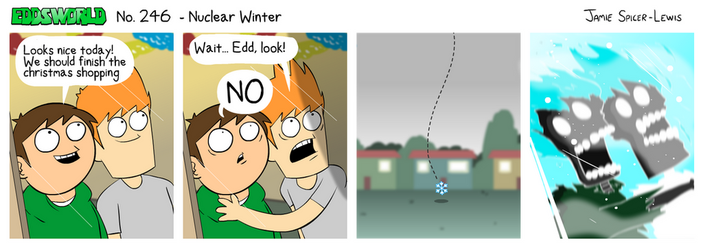 EWCOMIC No. 246 - Nuclear Winter by eddsworld