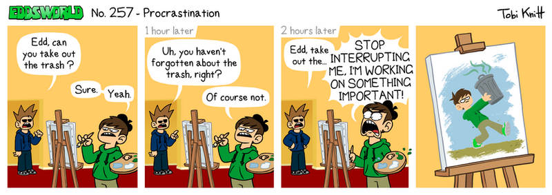 EWCOMIC No. 257 - Procrastination