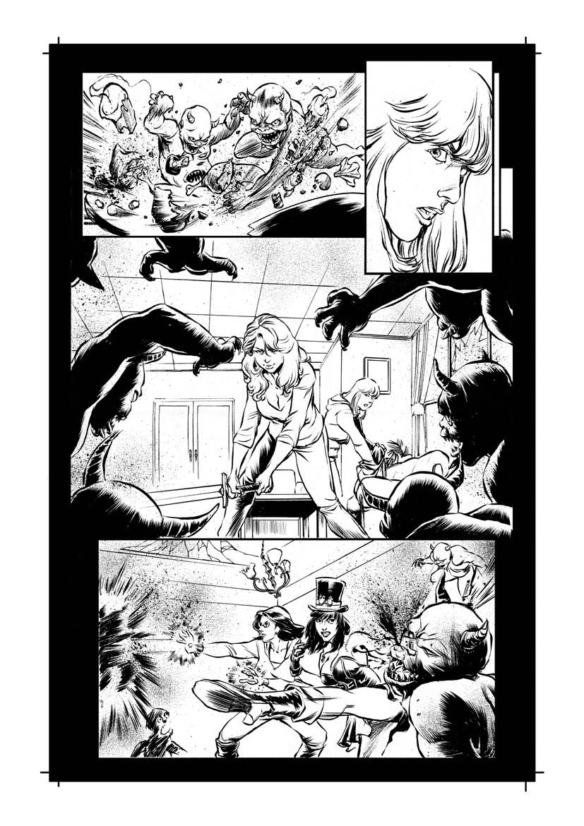 Grimm Fairy Tales 2013 Holiday Edition Ink Page 33