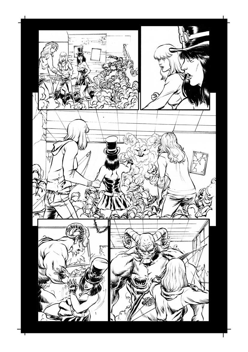 Grimm Fairy Tales 2013 Holiday Edition Ink Page 35