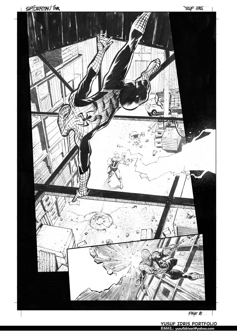 Spiderman Ink 1