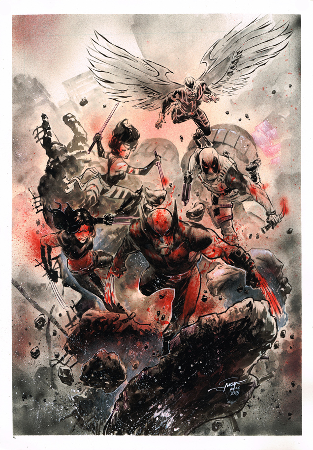 X FORCE inkwash B