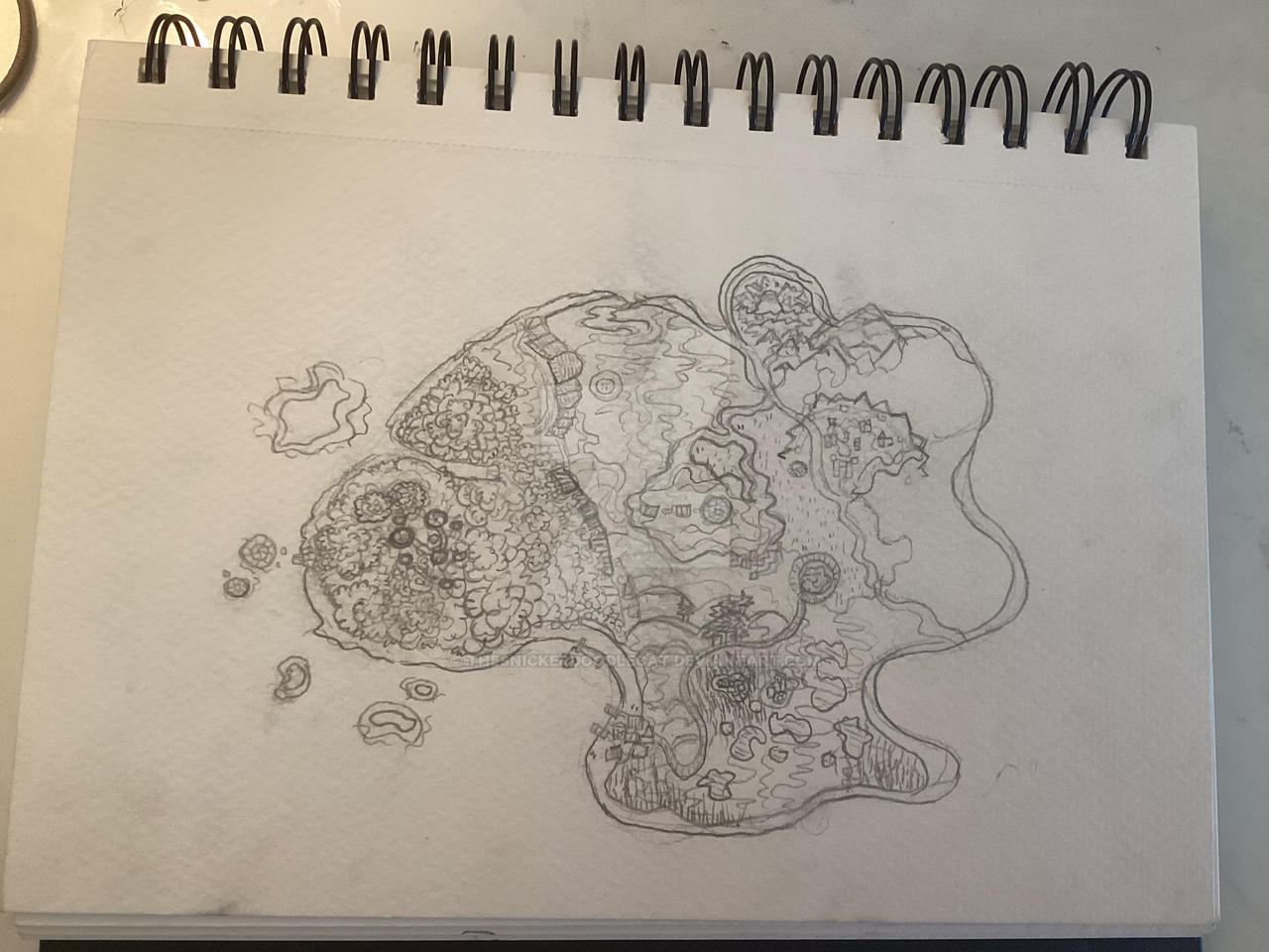 Mapbook Deviantart map??? by TheSnickerdoodleCat on DeviantArt