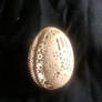 Carved Chicken Egg