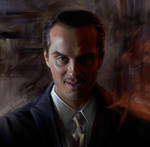 Moriarty. Andrew Scott by Olga-Tereshenko