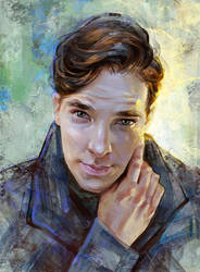 Benedict Cumberbatch by Olga-Tereshenko