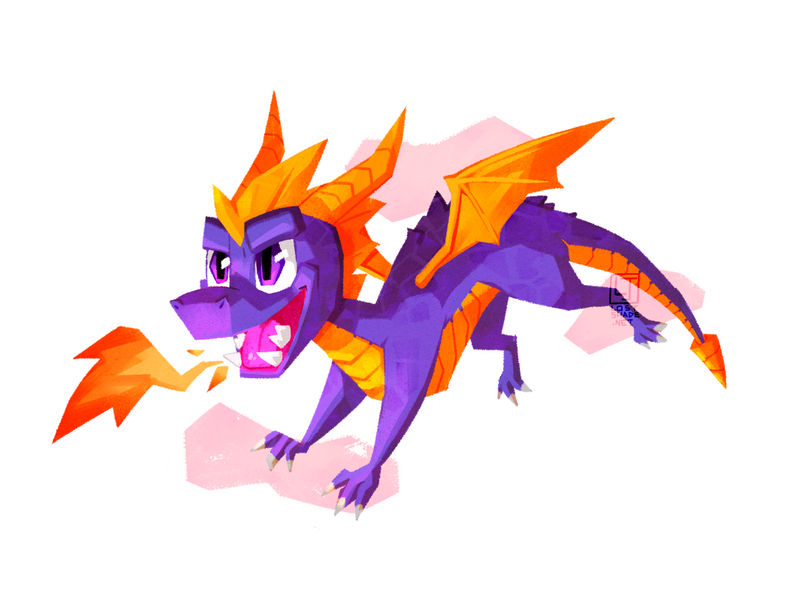 Spyro by lostSHAD3
