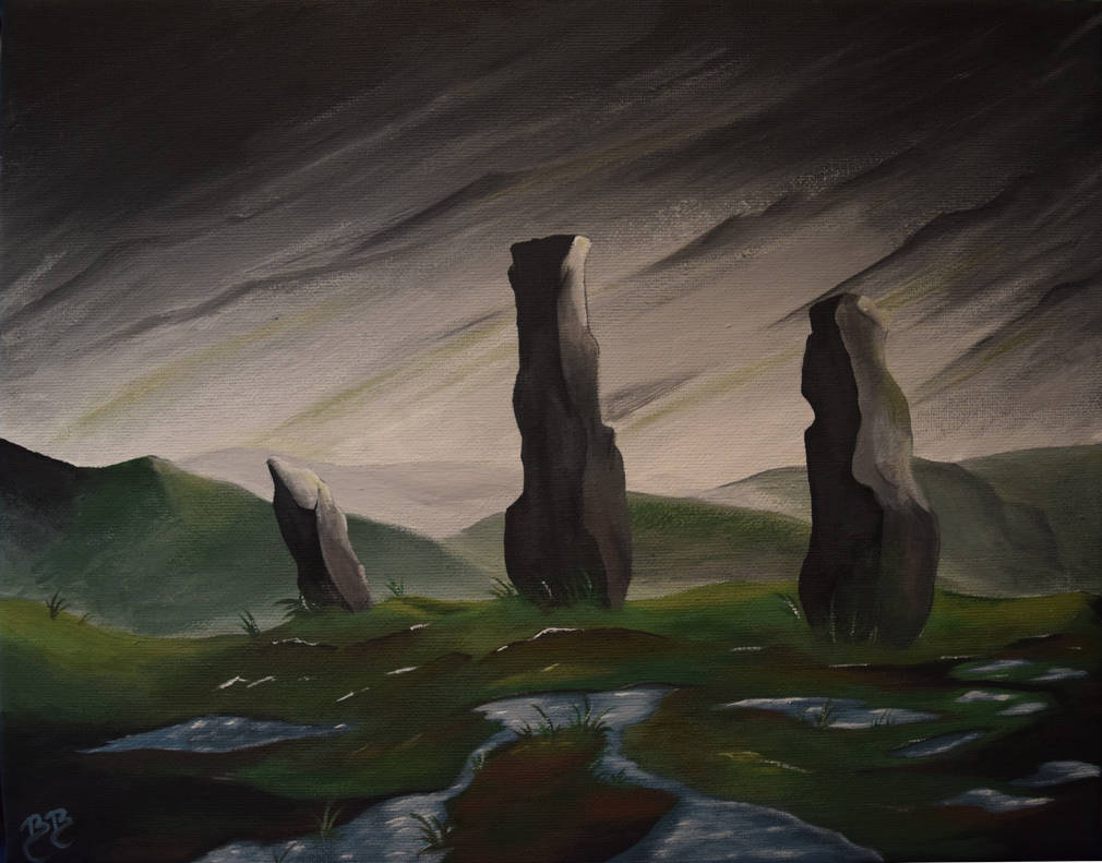 StandingStones by MyrddinDerwydd