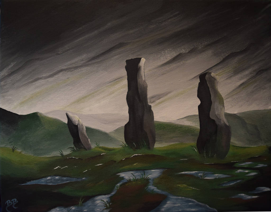 StandingStones by MyrddinDerwydd